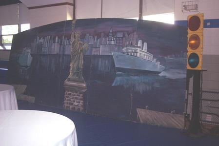 party props decorations new york theme backdrop props and scenery special event decore themed events themes