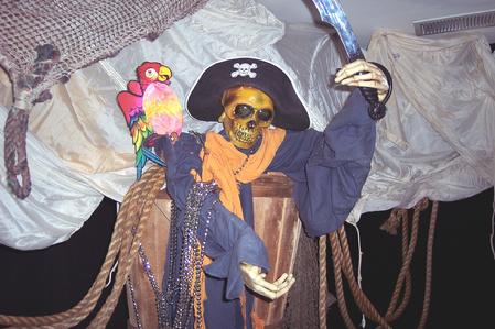 pirate skelaton pirate theme props